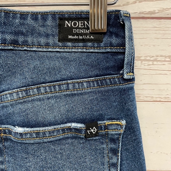 Noend Denim Farrah Kick Flare jeans in Bella Wash - Picture 5 of 10